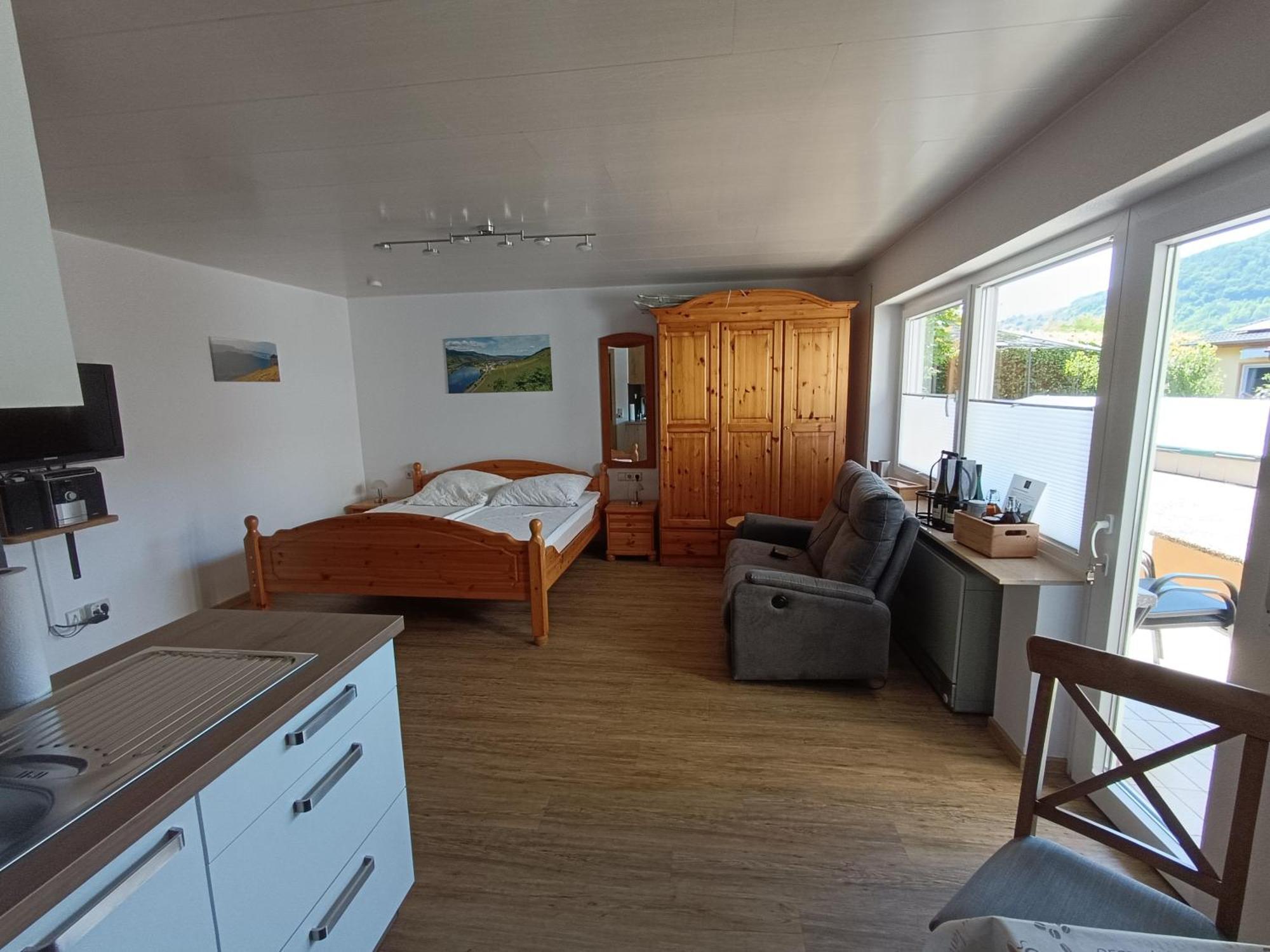Apartmán Moselferienweingut Schaefer Wintrich Pokoj fotografie